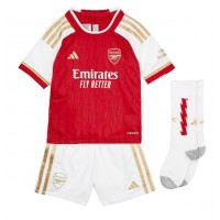 Dětský Fotbalový dres Arsenal Martin Odegaard #8 2023-24 Domácí Krátký Rukáv (+ trenýrky)